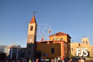 Lomo Magullo inició este sábado los cultos en honor de la Virgen de Las Nieves (Foto Francisco Javier Santana/TA)
